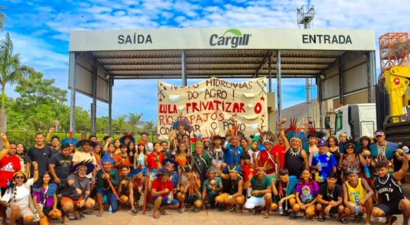 Indígenas pedem ao Governo Lula a revogação da privatização dos rios na Amazônia.