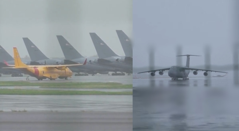 EUA reforçam base aérea em Portugal com aeronaves militares enviadas