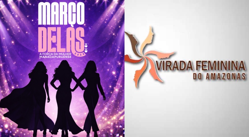 Evento "Março Delas" destaca mulheres em desfile em Manacapuru