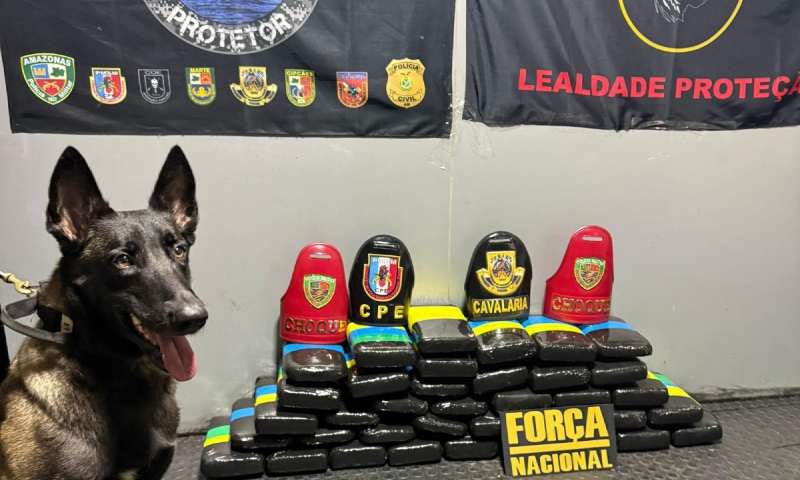 Bases fluviais apreendem 218 quilos de drogas em embarcações no Rio Solimões e reforçam segurança na região