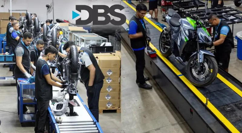 Com nova fábrica na ZFM, Grupo DBS acelera produção de motos elétricas