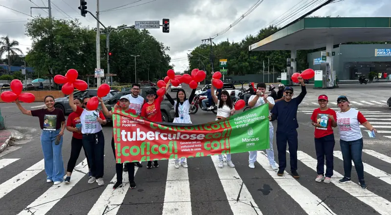 Campanha contra tuberculose: previna-se e trate-se em Manaus