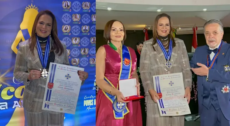 Do Amazonas para o Brasil: Cileide Moussallem recebe honraria nacional