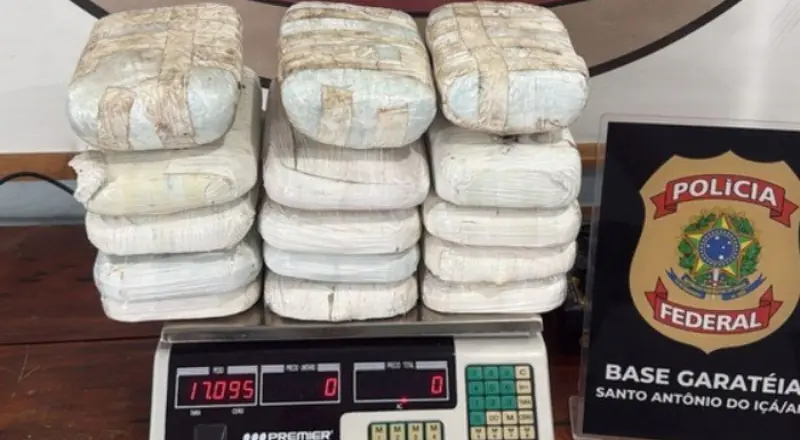 Polícia Federal apreende grande carga de drogas em embarcação