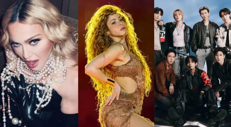 Madonna, Shakira e BTS: espetáculo inesquecível na Copa 2026