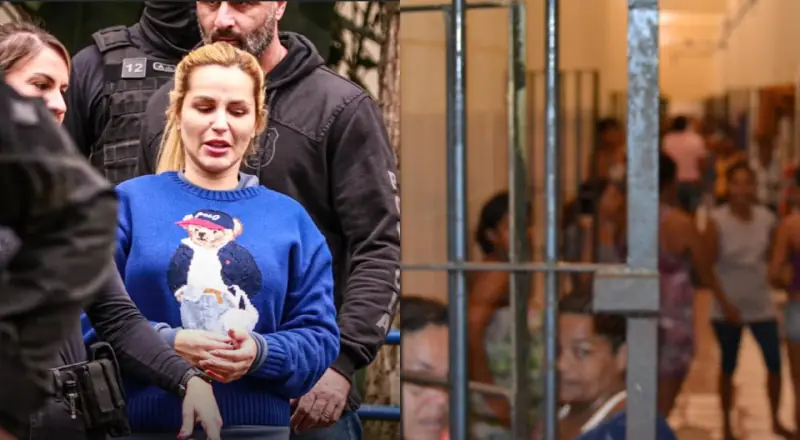 A mãe tá OFF: Deolane transferida para presídio lotado