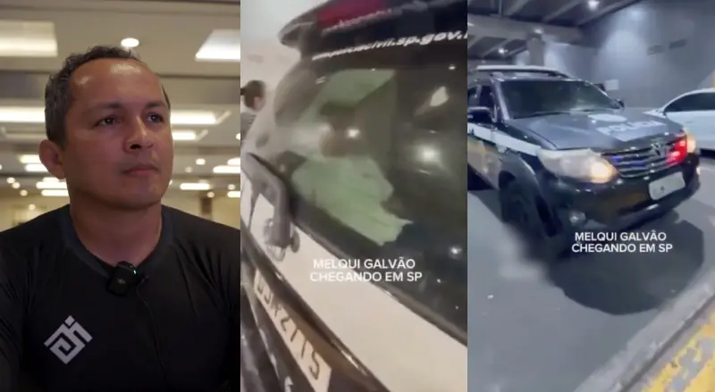 Transferido para SP, Melqui Galvão causa tensão durante abordagem