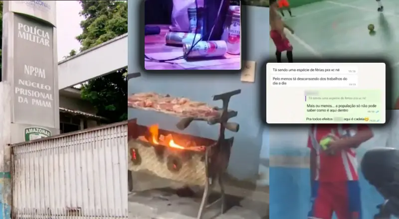 Churrasco, cerveja e bola: PMs presos revelam deboche em vídeo