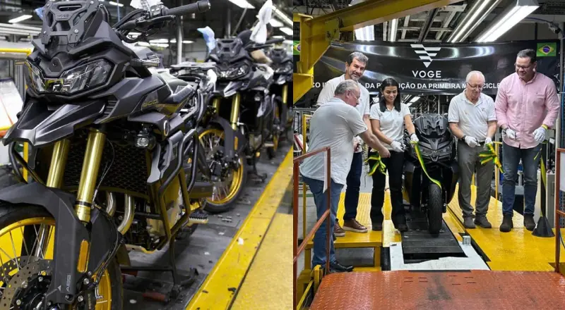 VOGE na ZFM: motos premium chinesas agora em produção local