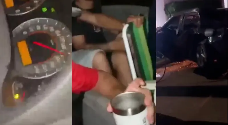 Bonde do Caixão Fechado: Funkeiros em acidente grave a 140 km/h