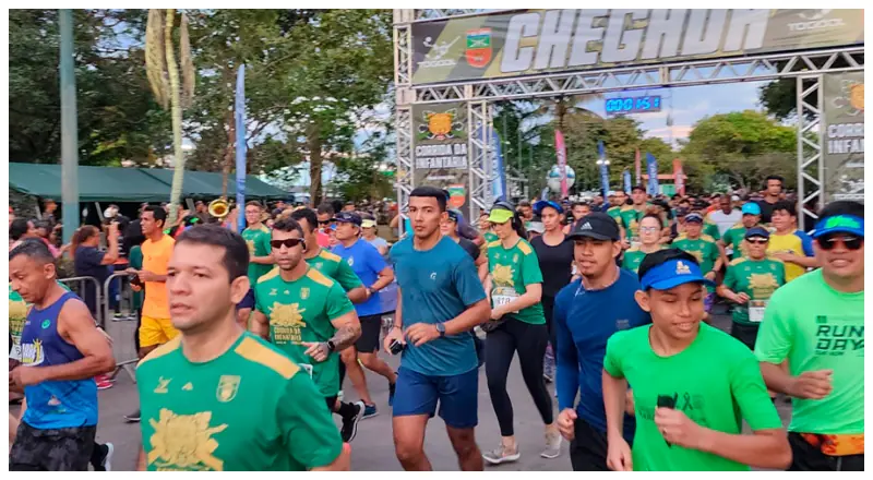 Interdições parciais no trânsito em Manaus durante Corrida da Infantaria