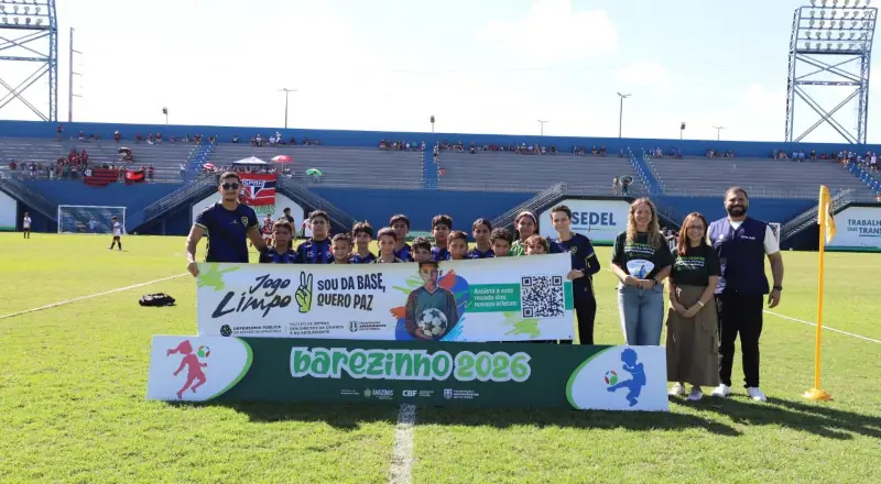 DPE-AM e FAF lançam campanha contra violência no futebol juvenil