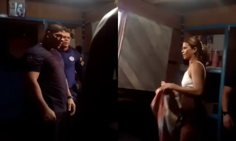 Suposto PM é filmado agredindo mulher em Eirunepé; assista