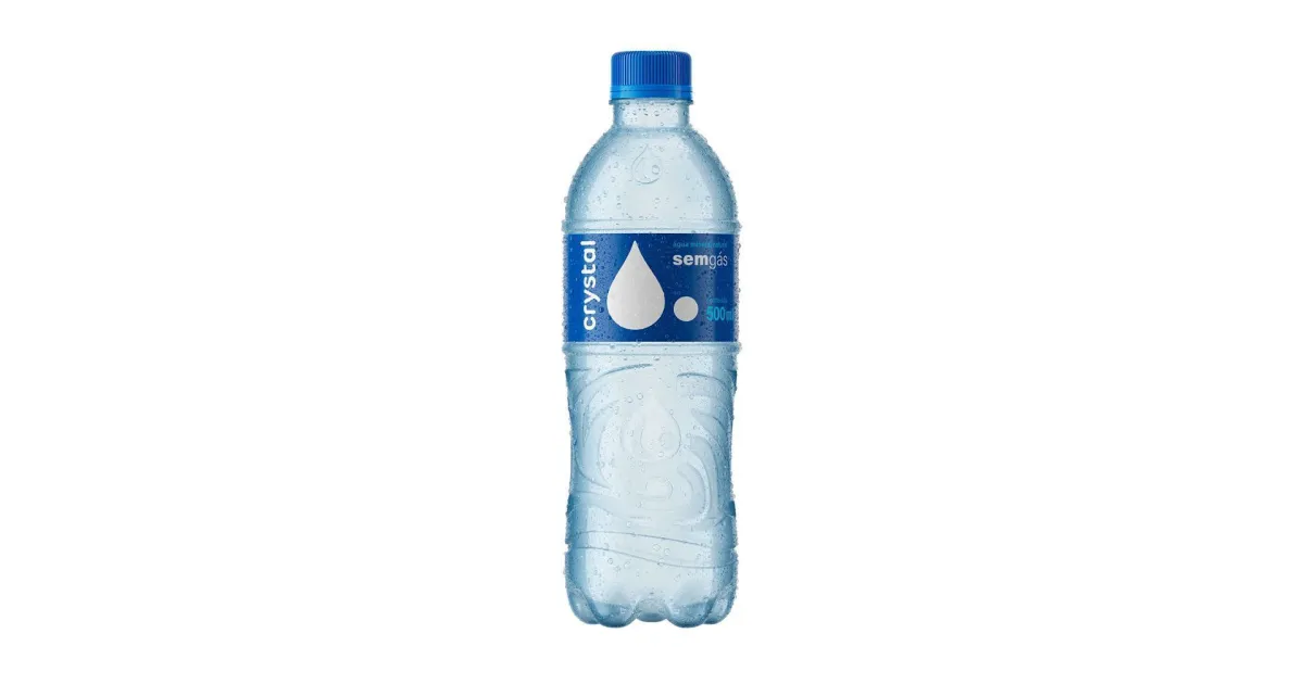 Consumidores devem ficar atentos: água Crystal com bactéria recolhida