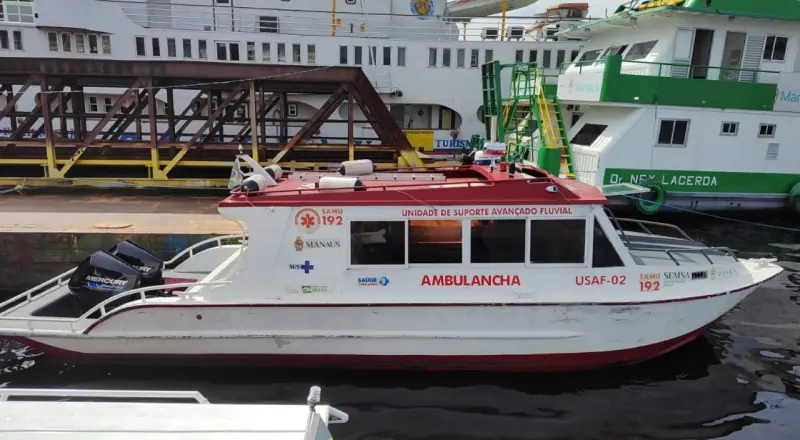 Bandidos furtam ‘Ambulancha’ do Samu e afetam atendimentos