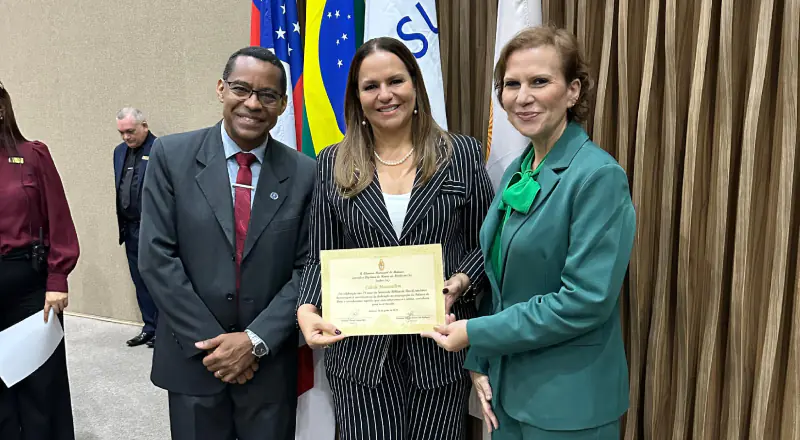 Cileide Moussallem é homenageada pela Sociedade Bíblica do Brasil