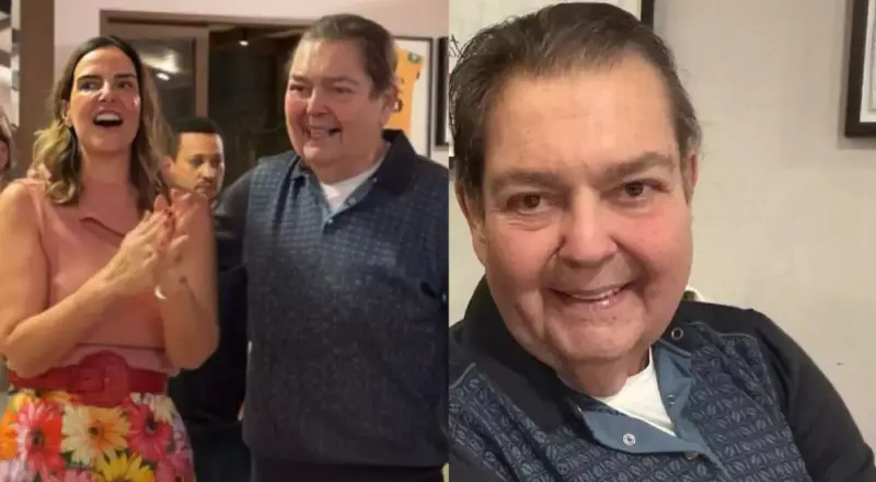 Após quatro transplantes, Faustão emociona fãs com sorriso