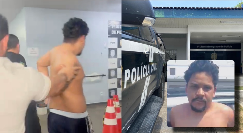 Foragido com três mandados é preso por ameaçar servidora e agiotagem