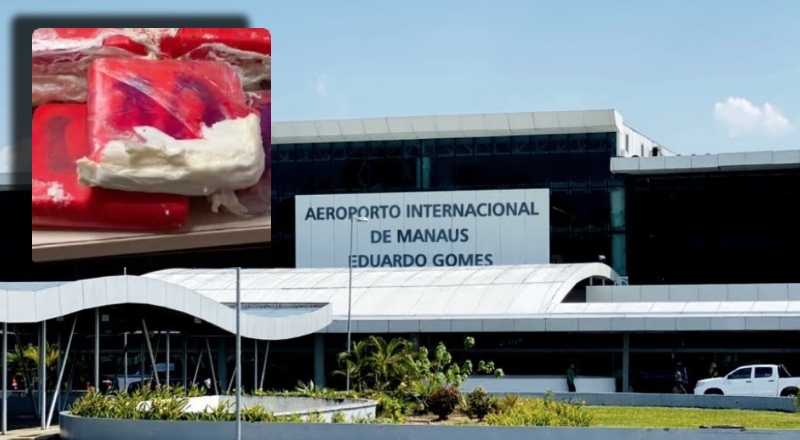 Flagrante no aeroporto! Polícia apreende 12 kg de skunk