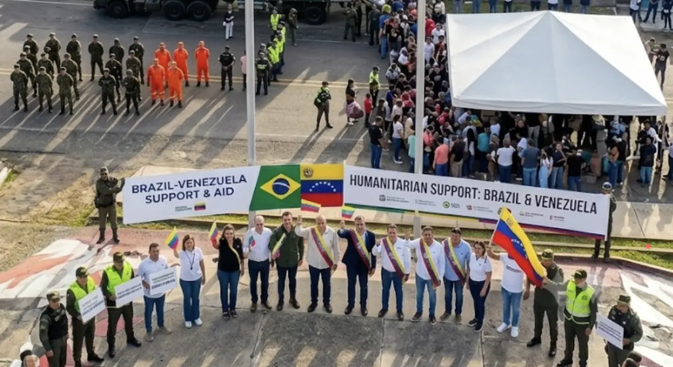 Ajuda enviada por Manaus já chega à Venezuela para apoio vital