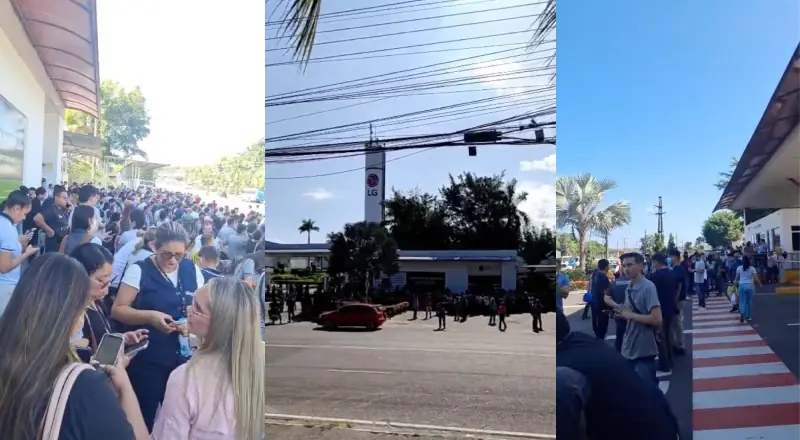 “O gás ainda tá forte!”: empresas evacuam após desmaios em Manaus