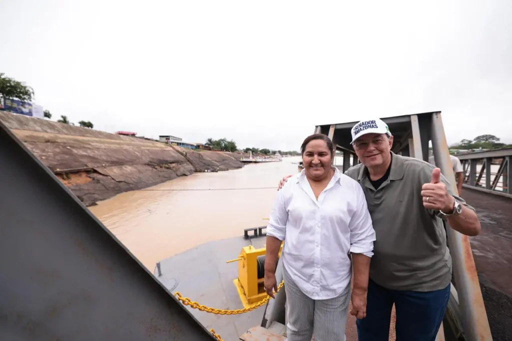 Eduardo Braga anuncia licitação do Porto de Eirunepé para desenvolvimento econômico.