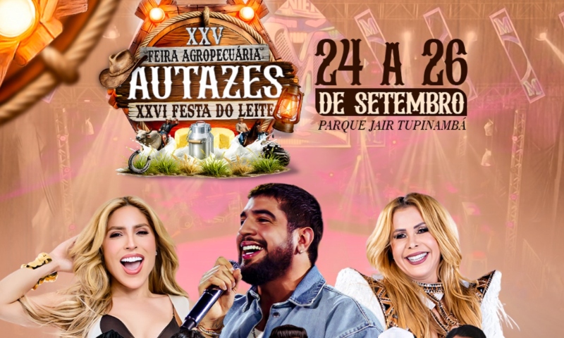 Autazes anuncia Manu Bahtidão, Nattan e Joelma para 2023