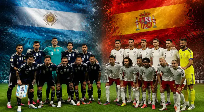 Final imperdível: Espanha brilha enquanto Argentina almeja bicampeonato