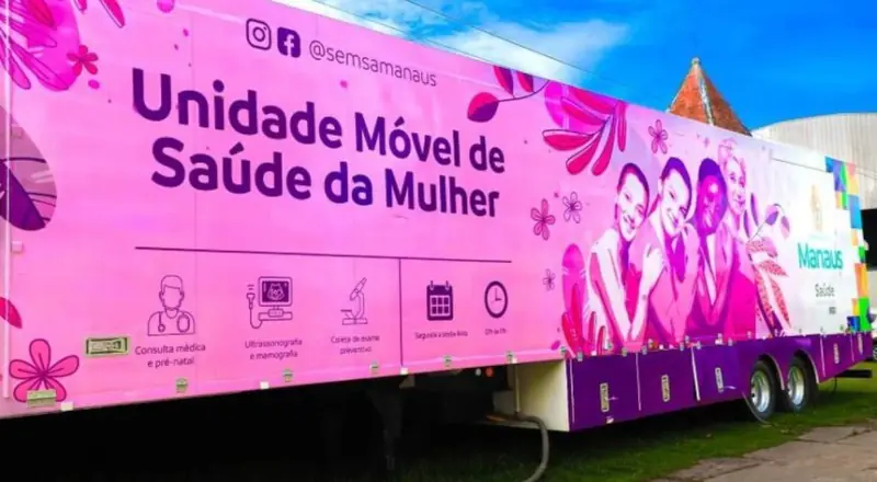 Unidades Móveis de Saúde da Mulher da Prefeitura de Manaus: novos endereços disponíveis