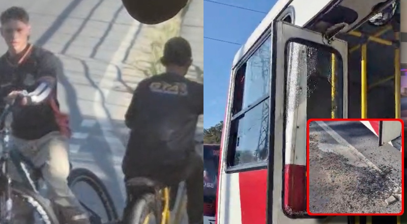 Dupla é encaminhada à delegacia após briga em ônibus 604