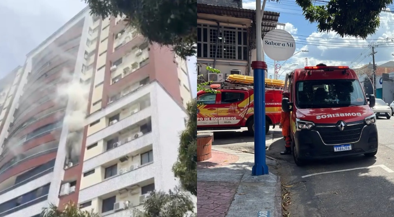 Urgente: Incêndio em apartamento mobiliza Bombeiros e assusta moradores