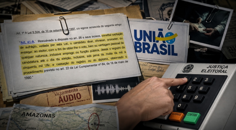 Áudios vazados! União Brasil suspeito de compra de votos no Amazonas
