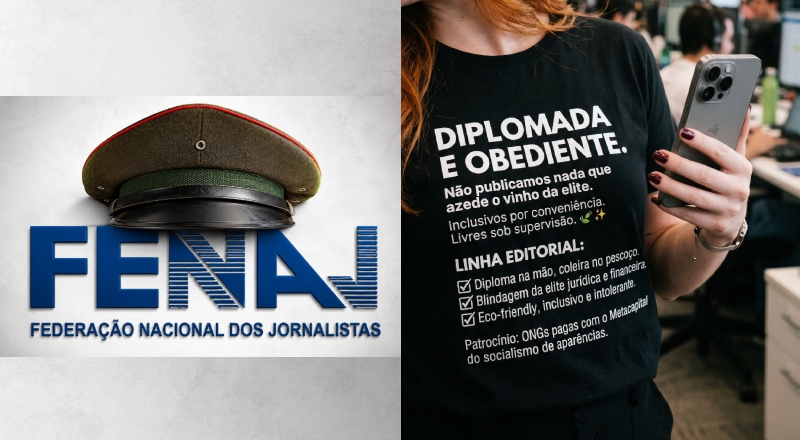FENAJ sugere jornalista diplomado como única fonte de notícias