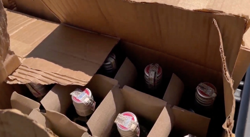 A festa ia ser boa: polícia apreende carga de bebidas no Dom Pedro