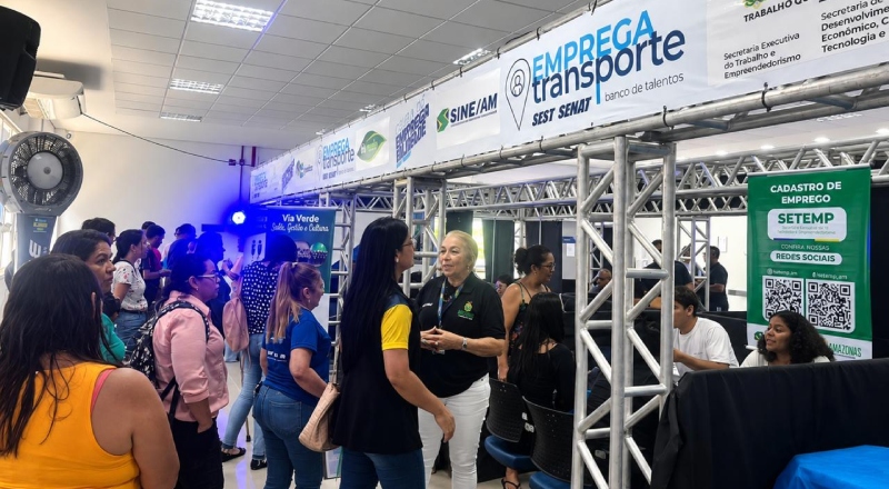 Mais de 730 vagas de emprego disponíveis em feira em Manaus