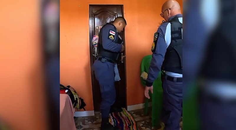 Momentos de tensão: polícia salva bebê em operação ousada