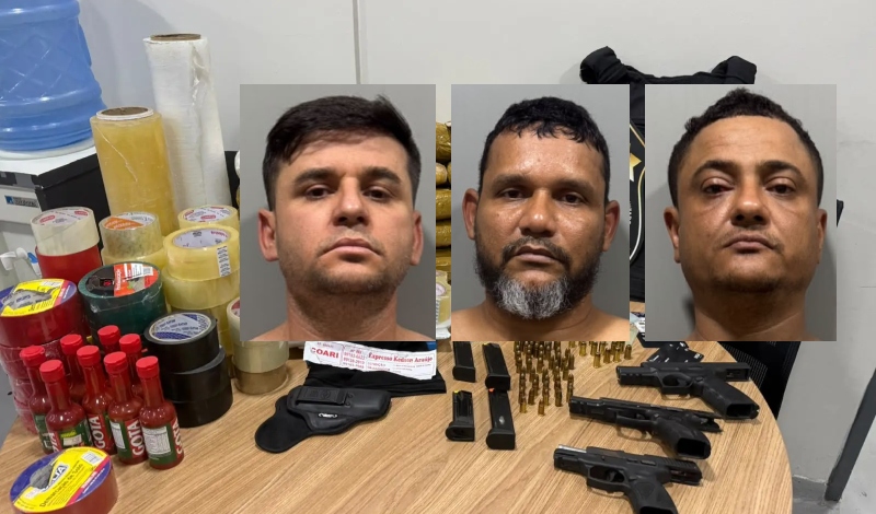 PMs são presos em Manaus suspeitos de tráfico de drogas e crimes