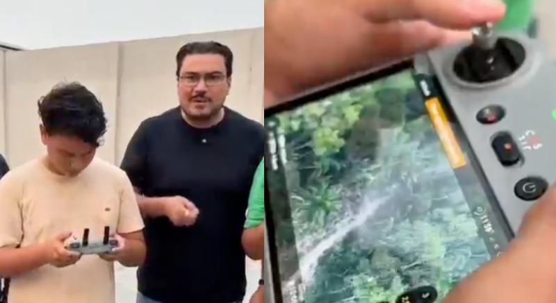 Em meio à fumaça sufocante, prefeito Thomé Neto age por Autazes