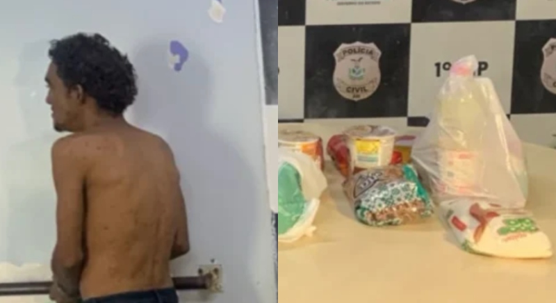 Homem que foi preso após furtar alimentos de igreja explica motivações