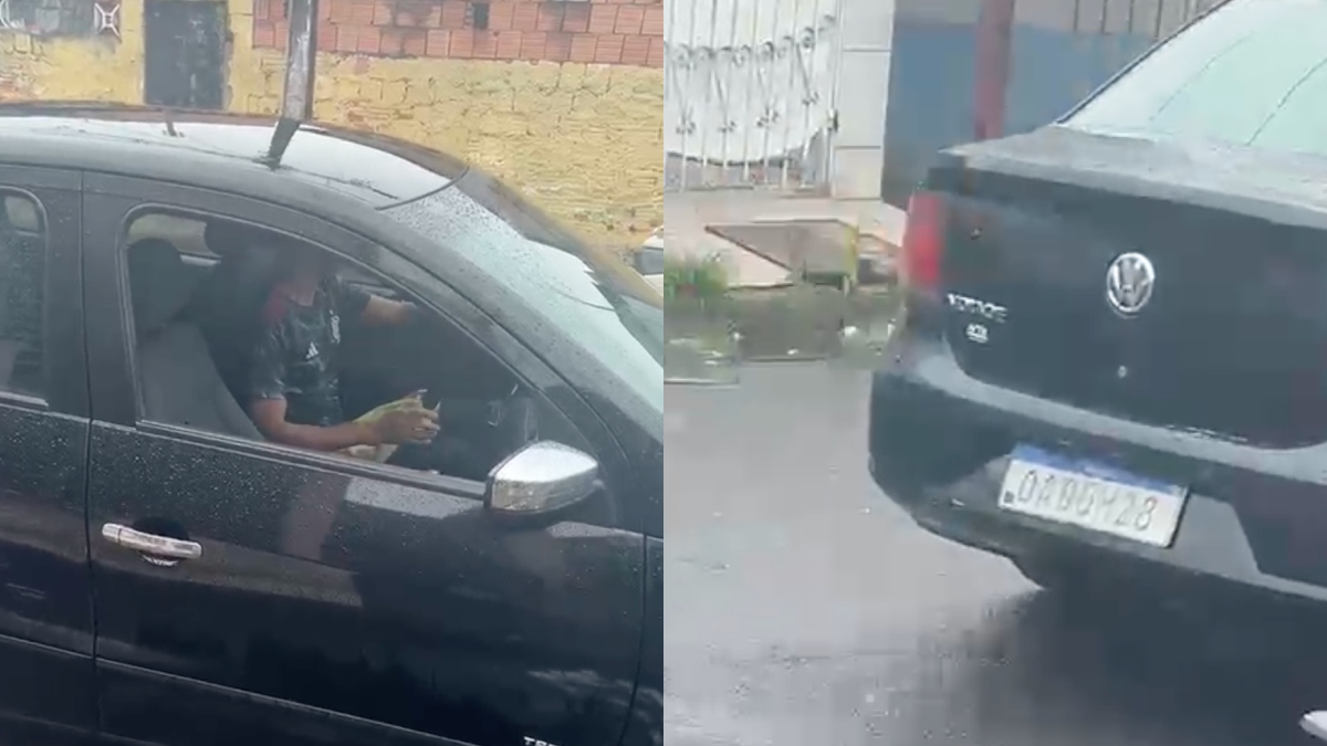 ‘Taradão’ é flagrado em ato obsceno dentro de carro na Zona Leste