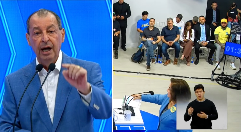 Omar Aziz surta ao vivo durante debate e provoca polêmica