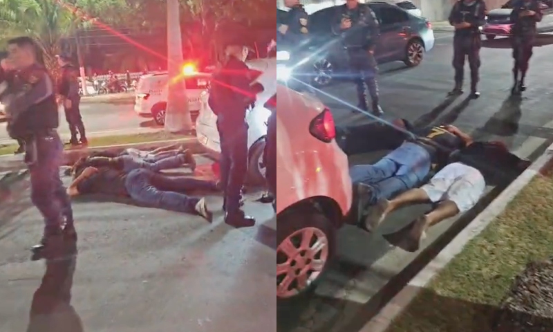 Trio suspeito de fazer arrastões na Ponta Negra é preso de forma rápida