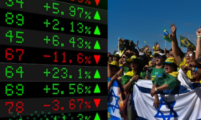 Ibovespa dispara e beira recorde histórico com Flávio líder